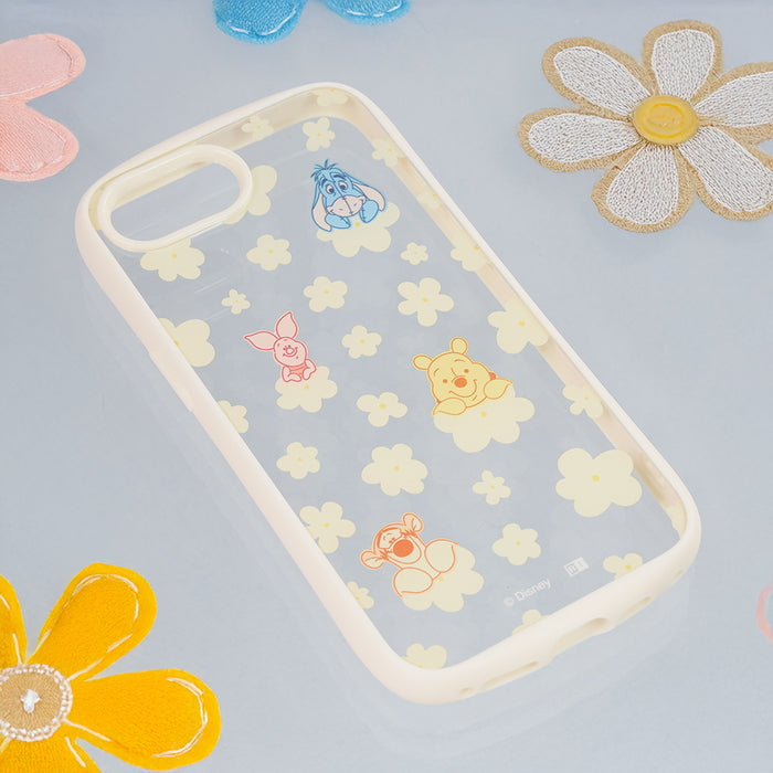 #カラー_プーさんと仲間達_花柄2