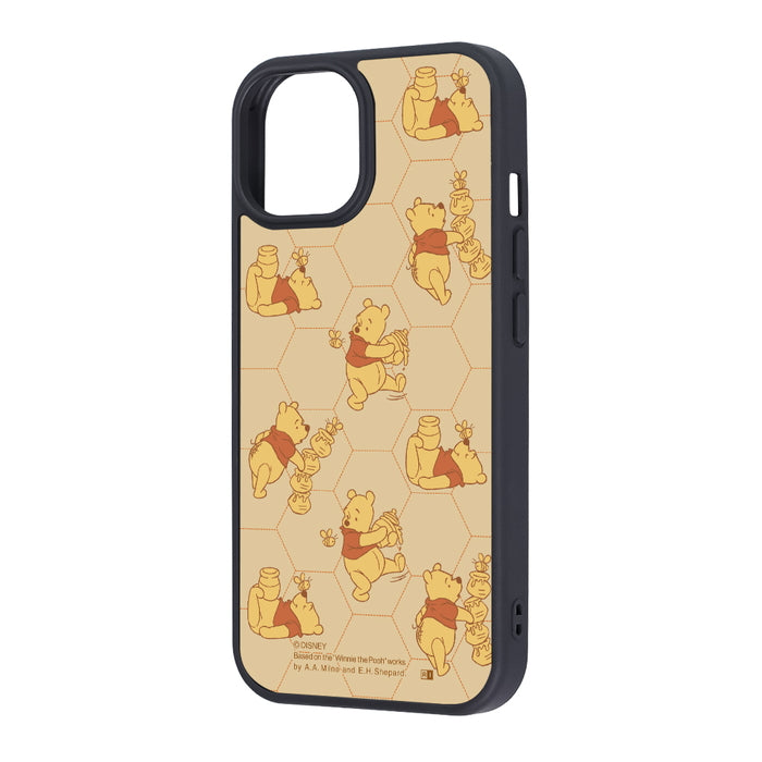 #カラー_プーさんとはちみつ_総柄