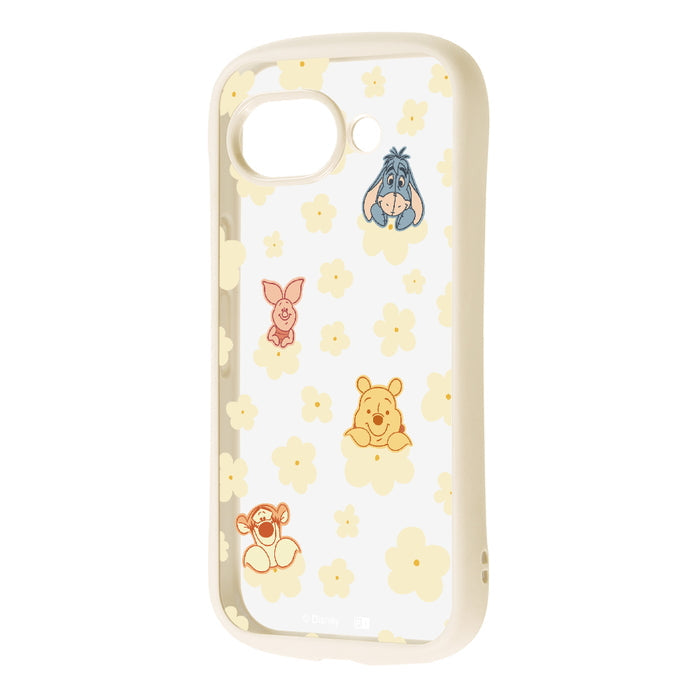 #カラー_プーさんと仲間達_花柄2