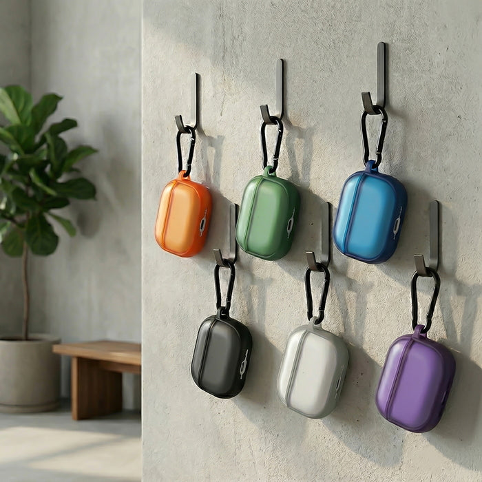 AirPods Pro 3 / 耐衝撃 カラーケース シルキーマット / ブラック