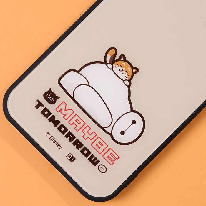 #カラー_ベイマックスとモチ_お昼寝