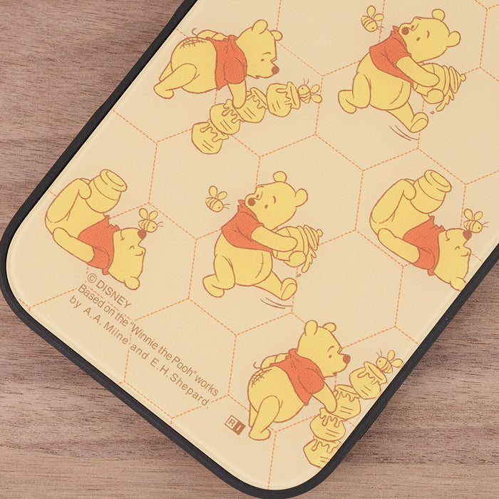 #カラー_プーさんとはちみつ_総柄