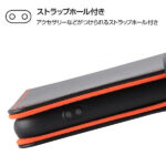 手帳型ケース スナップボタン