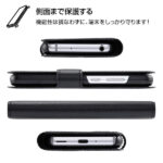 手帳型ケース シンプル マグネット