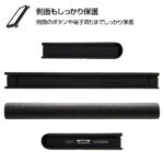 耐衝撃 手帳型レザーケース TETRA サイドマグネット