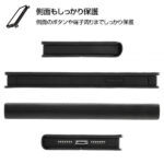 耐衝撃 手帳型レザーケース TETRA サイドマグネット