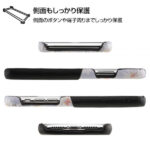 オープンレザーケース 花柄 ICカード対応