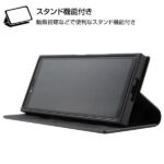 『ディズニーキャラクター』/耐衝撃 手帳型レザーケース サイドマグネット