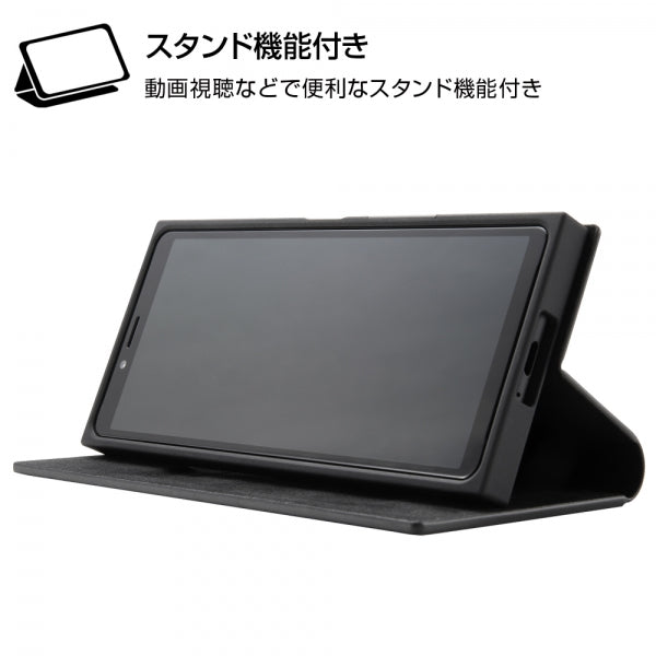 『ディズニーキャラクター』/耐衝撃 手帳型レザーケース サイドマグネット
