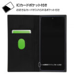 『ディズニーキャラクター』/耐衝撃 手帳型レザーケース サイドマグネット