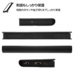 『ディズニーキャラクター』/耐衝撃 手帳型レザーケース サイドマグネット