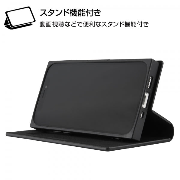 耐衝撃 手帳型レザーケース TETRA サイドマグネット