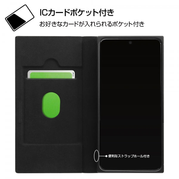 耐衝撃 手帳型レザーケース TETRA サイドマグネット