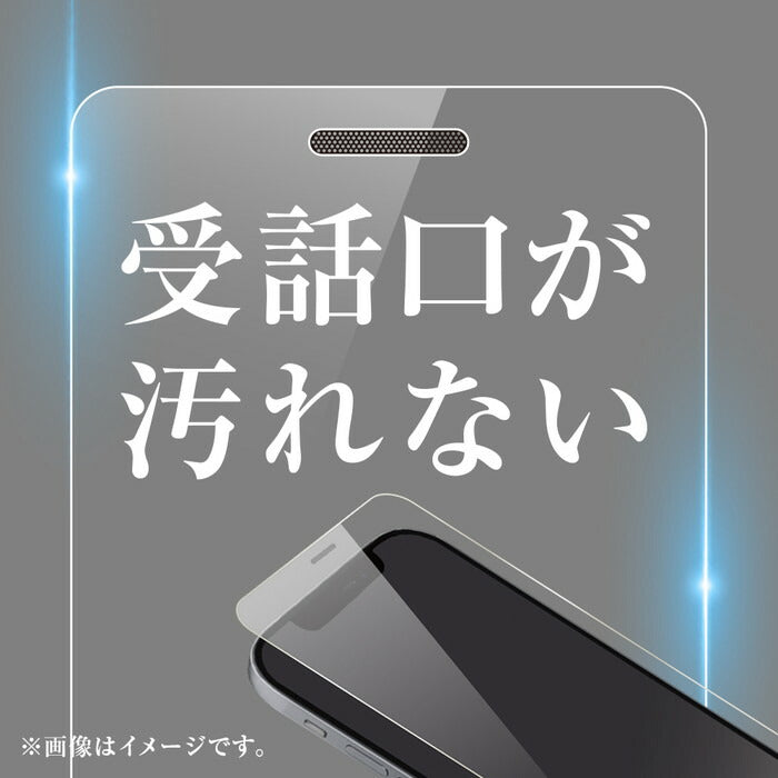 ガラスフィルム 防埃 10H 反射防止 レシーバーネット付
