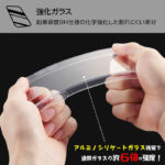 ハイブリッドガラスケース 強化ガラス