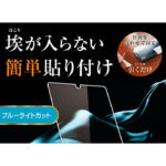 ガラスフィルム 防埃 10H ブルーライトカット ソーダガラス