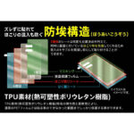 フィルム TPU 光沢 フルカバー 衝撃吸収 ブルーライトカット