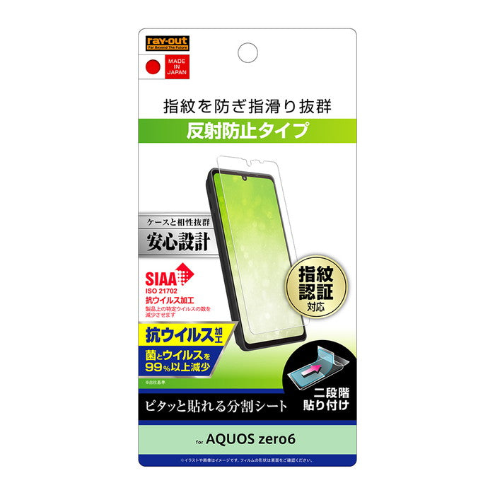 フィルム 指紋防止 反射防止　抗ウイルス