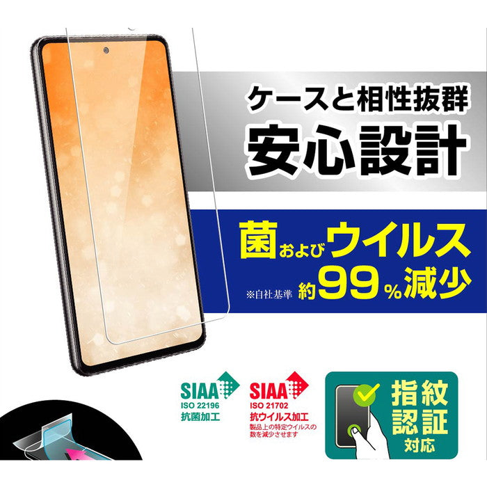フィルム 指紋防止 光沢　抗菌・抗ウイルス　指紋認証対応