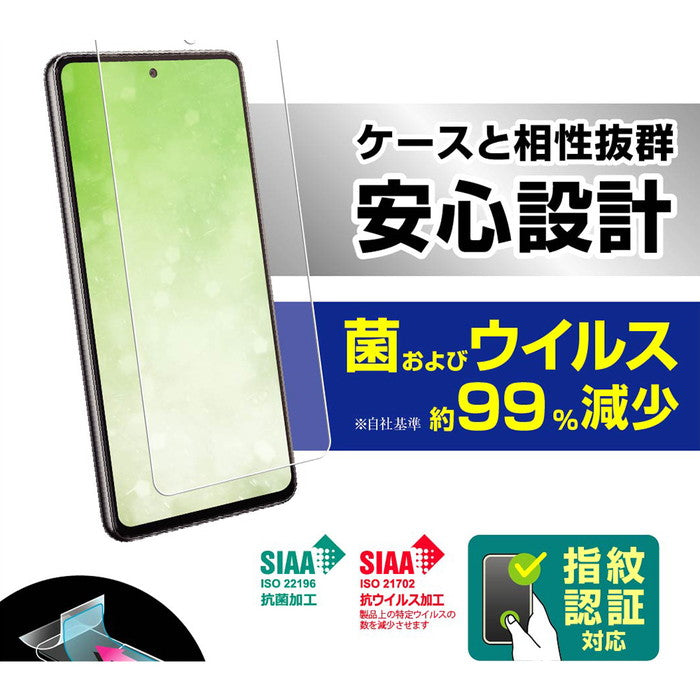 フィルム 指紋 反射防止　抗菌・抗ウイルス　指紋認証対応