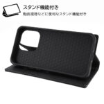 『ディズニーキャラクター』/耐衝撃 手帳型レザーケース シンプル