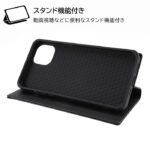 『ディズニーキャラクター』/耐衝撃 手帳型レザーケース シンプル