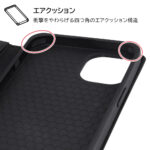 『ディズニーキャラクター』/耐衝撃 手帳型レザーケース シンプル