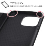 『ディズニーキャラクター』/耐衝撃 手帳型レザーケース シンプル