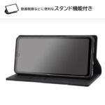 『ディズニーキャラクター』/耐衝撃 手帳型レザーケース シンプル