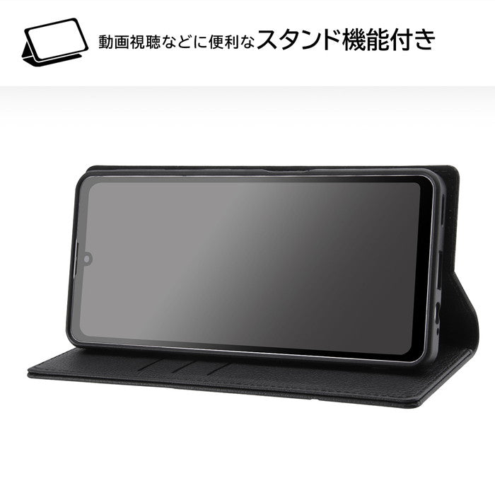 『ディズニーキャラクター』/耐衝撃 手帳型レザーケース シンプル