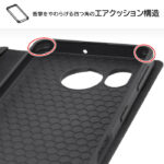 『ディズニーキャラクター』/耐衝撃 手帳型レザーケース シンプル