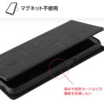 『ディズニーキャラクター』/耐衝撃 手帳型レザーケース シンプル