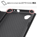 『ディズニーキャラクター』/耐衝撃 手帳型レザーケース シンプル
