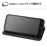 『ディズニーキャラクター』/耐衝撃 手帳型レザーケース シンプル