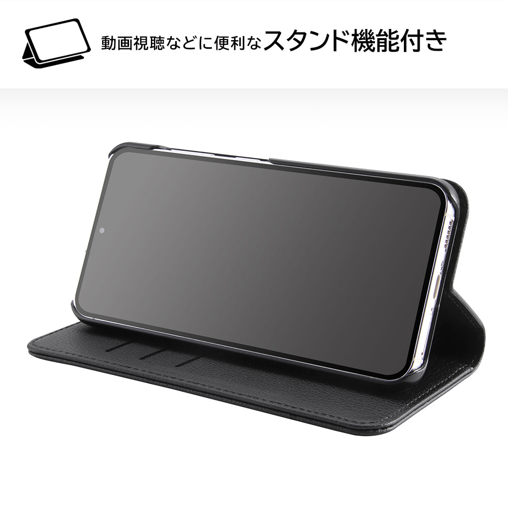 『ディズニーキャラクター』/ 手帳型レザーケース シンプル