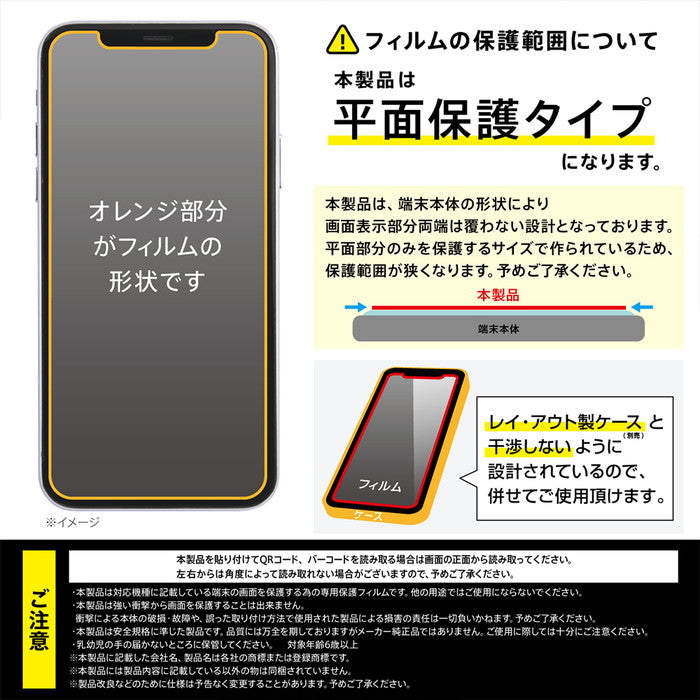 Like standard フィルム 10H ガラスコート 耐衝撃 180° 覗き見防止