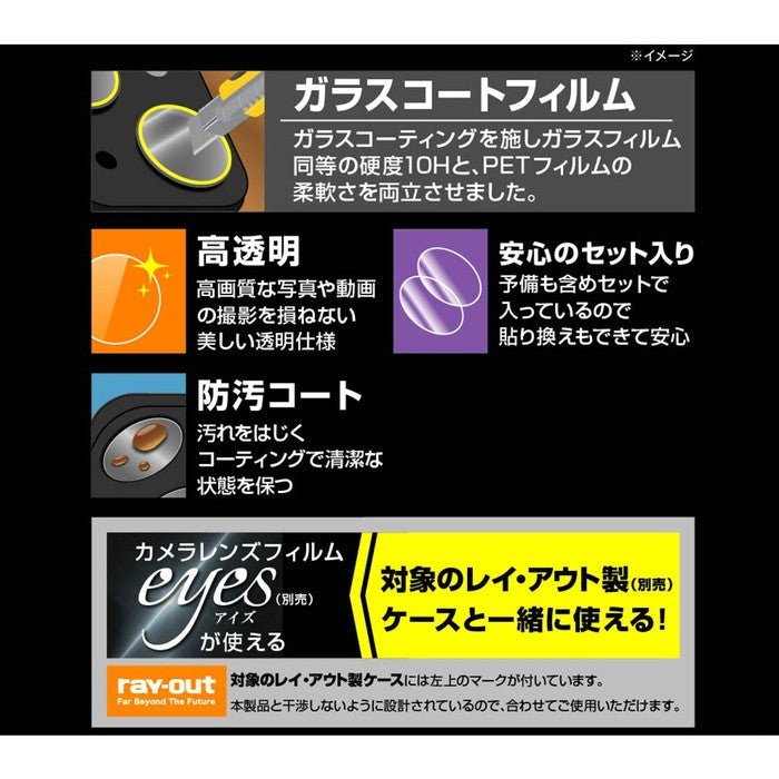 Like standard フィルム カメラレンズ 10H eyes 2枚3セット入り