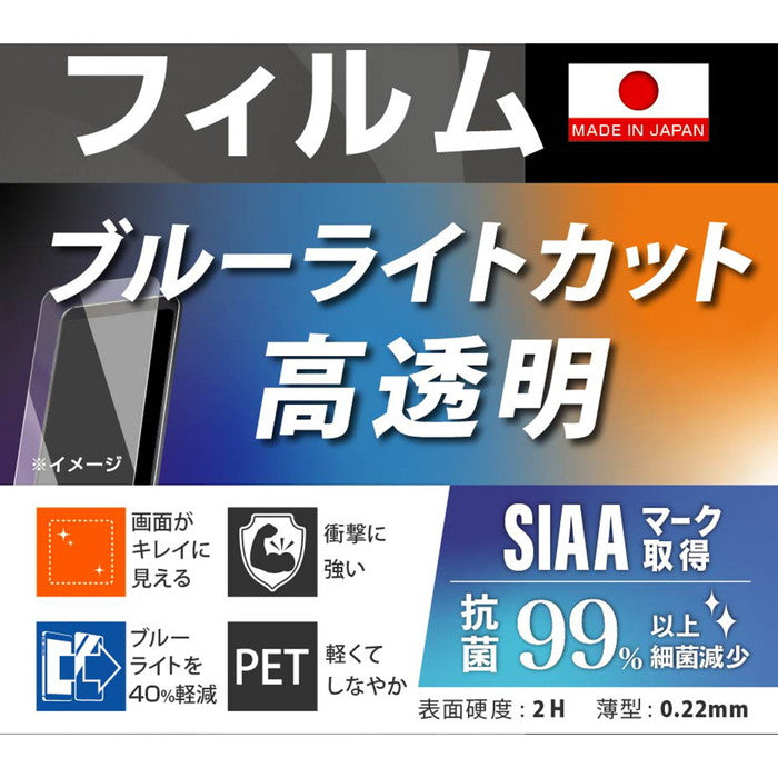 Like standard フィルム 衝撃吸収 ブルーライトカット 光沢 抗菌・抗ウイルス