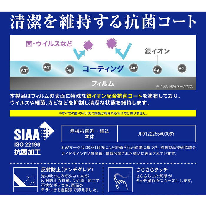 フィルム 指紋防止 反射防止 抗ウイルス