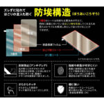 フィルム 指紋 反射防止