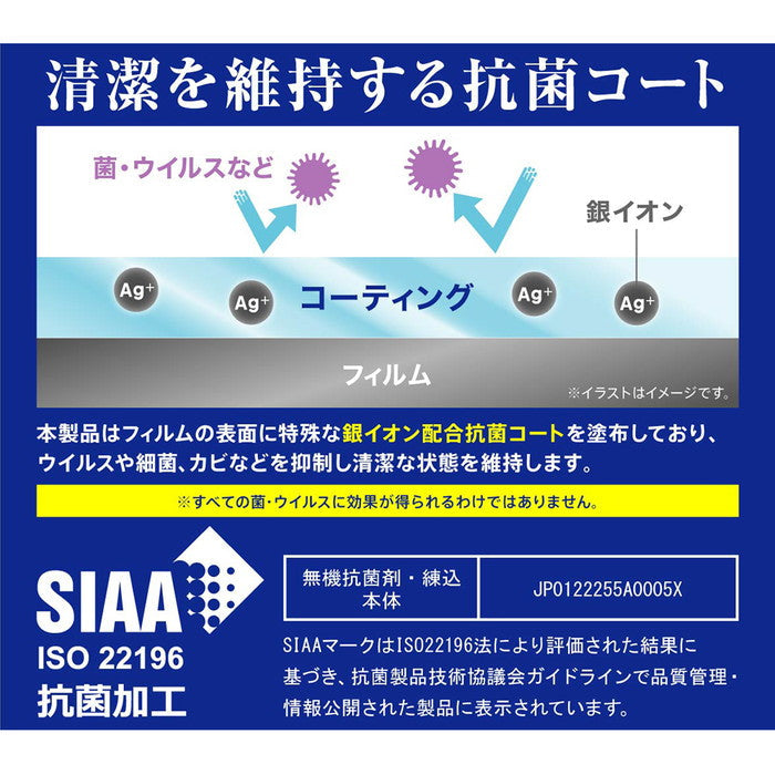 フィルム 指紋防止 光沢 抗ウイルス