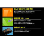 ガラスフィルム 防埃 10H 光沢 ソーダガラス