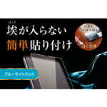 ガラスフィルム 防埃 10H ブルーライトカット ソーダガラス