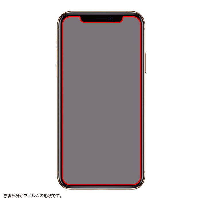 フィルム 10H ガラスコート 衝撃吸収 高光沢