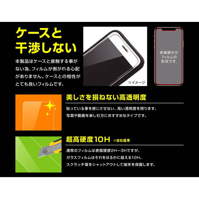 ガラスフィルム 10H 光沢 ソーダガラス