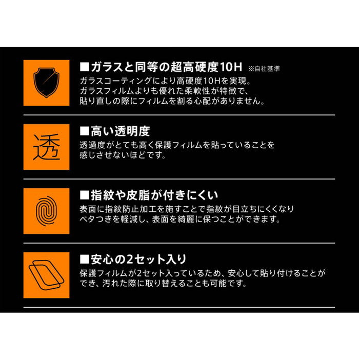 フィルム 10H カメラレンズ 2枚入り