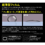 フィルム 指紋防止 薄型 高光沢