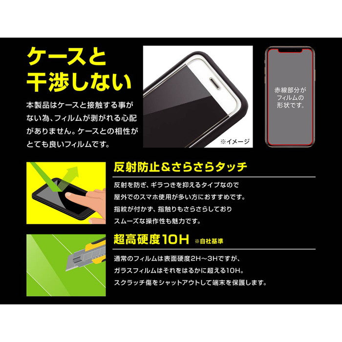 ガラスフィルム 10H 反射防止 ソーダガラス