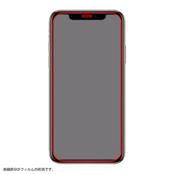 ガラスフィルム 防埃 10H 反射防止 レシーバーネット付
