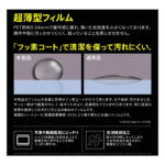 フィルム 指紋防止 薄型 高光沢